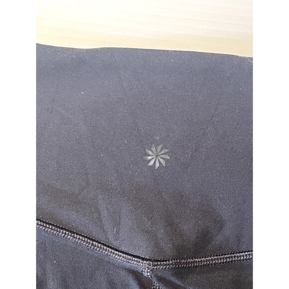 Athleta Inclination Moto Tight Leggings Womens XS Black Stretch Pockets - Picture 3 of 11